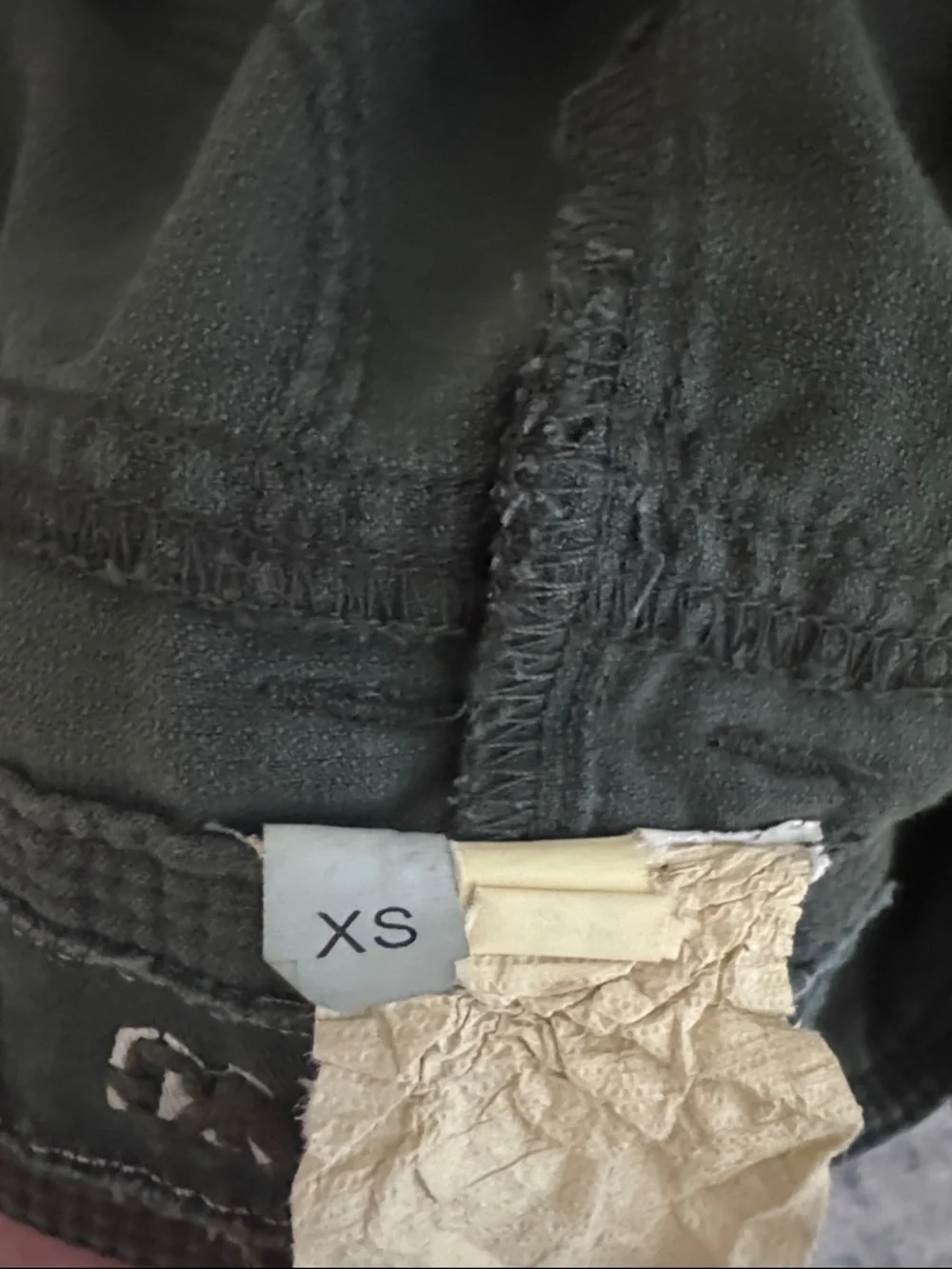 Da-Nang Olive Green Women's Cargo Shorts - Picture 7 of 7